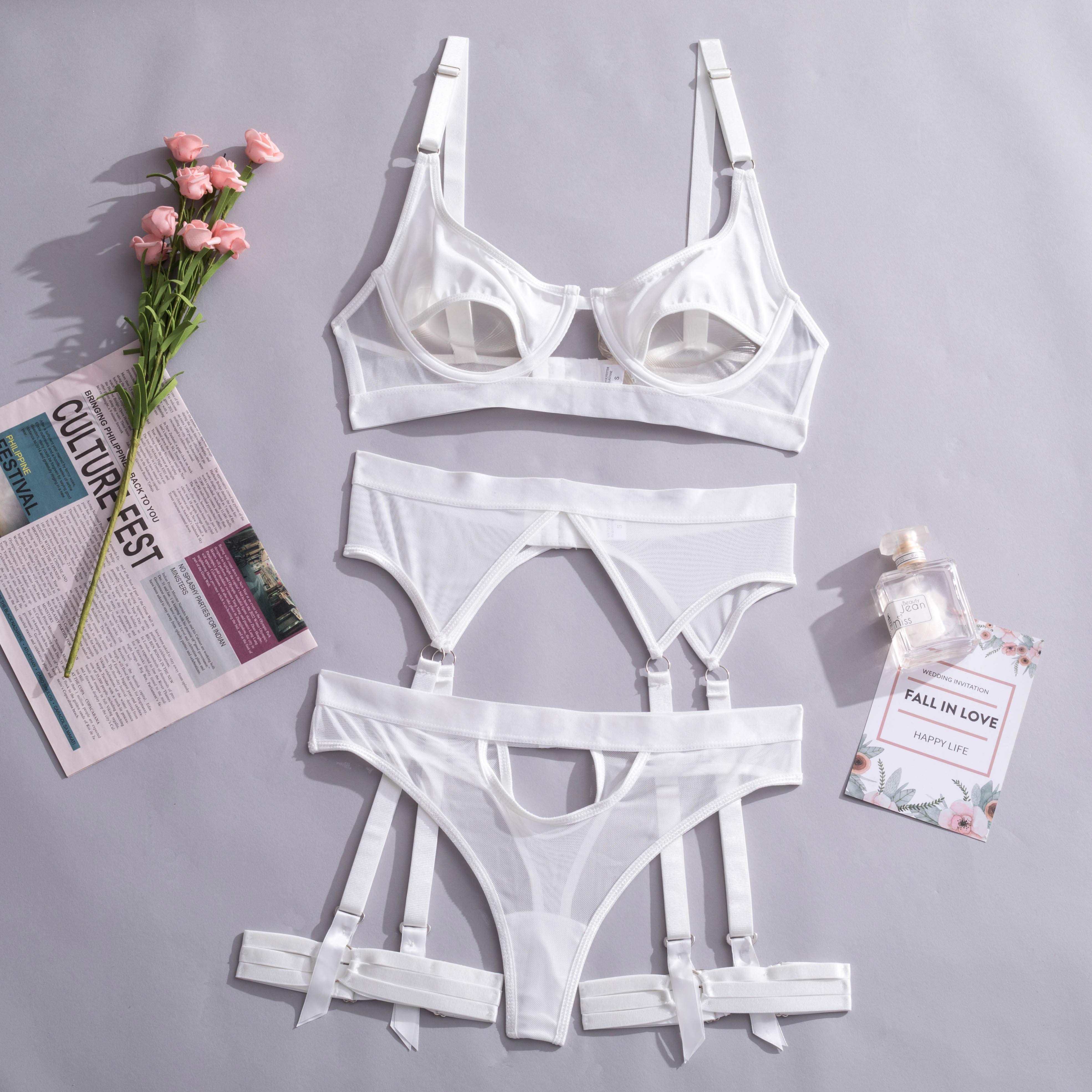 Make Him Tap Out Bridal Garter Set